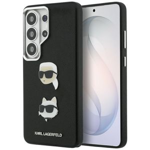 Karl Lagerfeld Saffiano Double Heads Metal Skal Samsung Galaxy S26 Ultra - Svart