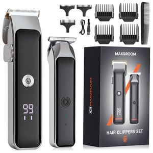 MAXGROOM ZC-F608 hårklippare med trimmer USB-C – svart