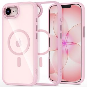 Tech-Protect iPhone 16E/17E MagSafe Deksel – Gjennomsiktig Rosa