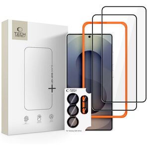 Tech-Protect Easy Set+ Skärm & Linsskydd 3-pack till Samsung Galaxy S26 Ultra