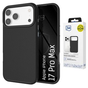 3mk Fortis MagSafe Cover till iPhone 17 Pro Max - Sort
