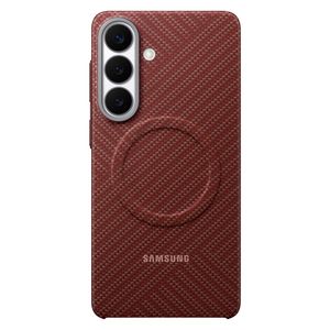 Samsung Carbon MagSafe Skal till Samsung Galaxy S26 Plus - Röd
