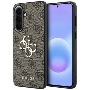 Guess Leather 4G Metal Logo Cover til Samsung Galaxy A57 5G - Brun