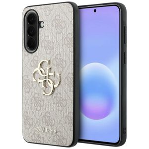Guess Leather 4G Metal Logo Cover til Samsung Galaxy A57 5G - Lyserød