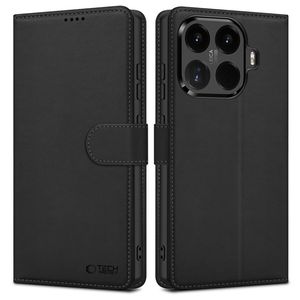 Tech-Protect Wallet -kotelo till Xiaomi 17T - Musta