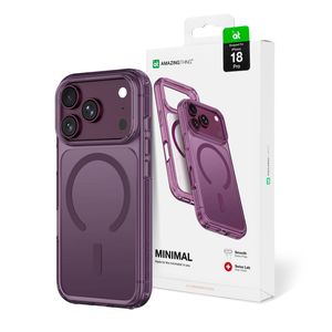 AmazingThing Minimal Mag Drop Proof 3 -kuori till iPhone 18 Pro - Violetti