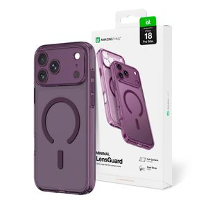 AmazingThing Minimal Mag Lens -kuori till iPhone 18 Pro Max  - Violetti