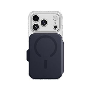 AmazingThing Titan Pro Lens Flip Set MagSafe -kuori Lompakko till iPhone 18 Pro Max - Sininen