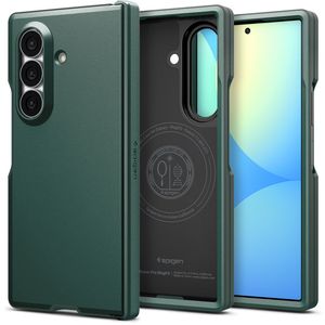 Spigen Samsung Galaxy Z Fold 8 Ultra MagSafe Deksel – Mørkegrønn