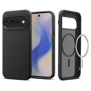 Spigen Liquid Air MagSafe -kuori till Google Pixel 11 Pro XL - Musta