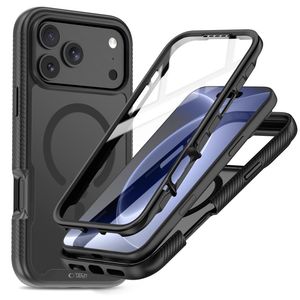 Tech-Protect Defense MagSafe -kuori  iPhone 17 Pro Max/18 Pro Max:lle - Musta