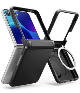 Ringke Onyx Flap Magsafe Cover til Samsung Galaxy Z Flip 8 - Sort