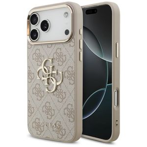 Guess 4G Big Classic Logo -kuori  iPhone 17 Pro Max/18 Pro Max:lle - Ruusu kultaa