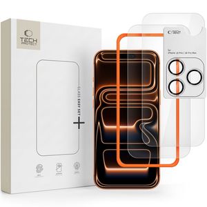 Tech-Protect Easy Set+ -Näytön- & Linssinsuoja 3-pakkaus  iPhone 18 Pro Max/17 Pro Max:lle