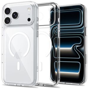 Tech-Protect FlexAir Hybrid CC MagSafe -kuori  iPhone 17 Pro Max/18 Pro Max:lle - Läpinäkyvä