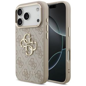 Guess 4G Big Classic Logo -kuori  iPhone 17 Pro/18 Pro:lle - Ruusu kultaa
