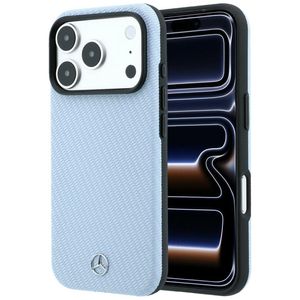 Mercedes Wood Effect MagSafe -kuori  iPhone 17 Pro/18 Pro:lle - Sininen