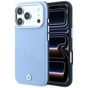 BMW Inclined Deboss Letters MagSafe -kuori  iPhone 17 Pro/18 Pro:lle - Sininen