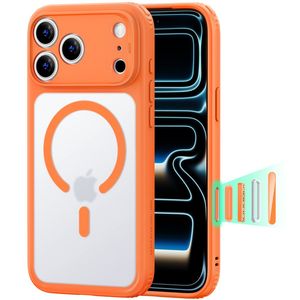 ESR Classic Hybrid MagSafe -kuori till iPhone 18 Pro/17 Pro - Oranssi