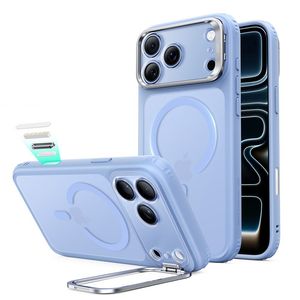 ESR Classic Hybrid Kickstand MagSafe -kuori till iPhone 18 Pro Max/17 Pro Max - Vaaleansininen