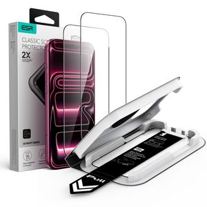 ESR UltraFit Classic Skjermbeskytter 2-paking till iPhone 18 Pro Max/17 Pro Max
