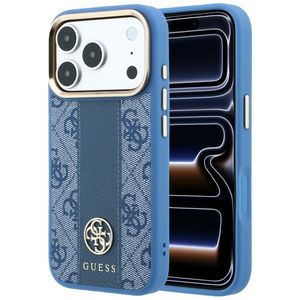 Guess 4G Stripe Classic Logo MagSafe -kuori  iPhone 17 Pro/18 Pro:lle - Sininen