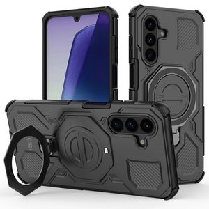 Tech-Protect TacticStand MagSafe -kuori till Samsung Galaxy A17/A18 - Musta