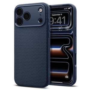 Spigen Liquid Air -kuori till iPhone 18 Pro/17 Pro - Sininen
