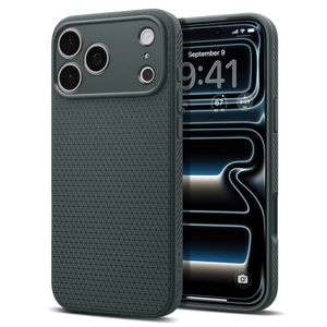 Spigen Liquid Air -kuori till iPhone 18 Pro Max/17 Pro Max - Vihreä
