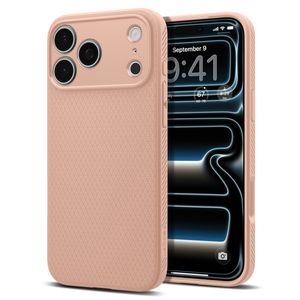 Spigen Liquid Air -kuori till iPhone 18 Pro Max/17 Pro Max - Vaaleanpunainen