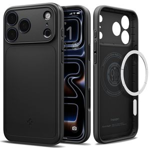 Spigen Thin Fit MagSafe -kuori till iPhone 18 Pro/17 Pro - Musta