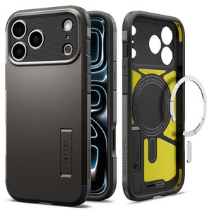 Spigen Tough Armor -kuori till iPhone 18 Pro Max/17 Pro Max - Musta