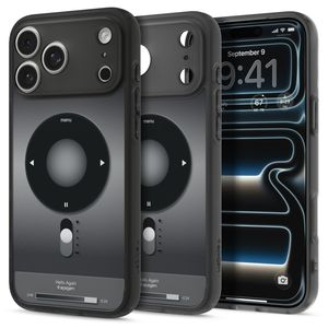 Spigen Ultra Hybrid MagSafe -kuori till iPhone 18 Pro Max/17 Pro Max - Musta