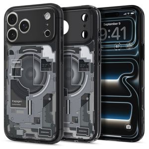 Spigen Ultra Hybrid MagSafe Zero One -kuori  iPhone 18 Pro Max/17 Pro Max - Musta