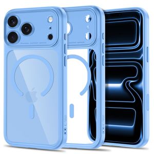 Tech-Protect MagPeak MagSafe CC -kuori till iPhone 18 Pro/17 Pro - Sininen