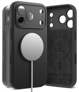 Ringke Silicone MagSafe Skal till iPhone 18 Pro Max - Svart