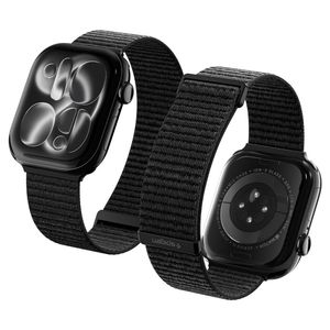Spigen WBF01 Kellonranneke Apple Watch 44/45/46/49mm  - Musta