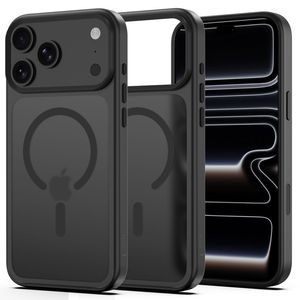 Tech-Protect Magmat MagSafe CC -kuori till iPhone 18 Pro/17 Pro - Musta