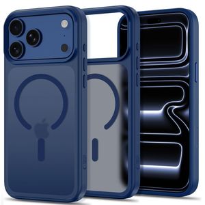 Tech-Protect Magmat MagSafe CC -kuori till iPhone 18 Pro/17 Pro - Sininen