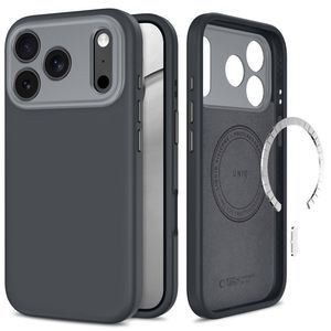 Tech-Protect Uniq MagSafe CC -kuori till iPhone 18 Pro Max/17 Pro Max - Grafiitti