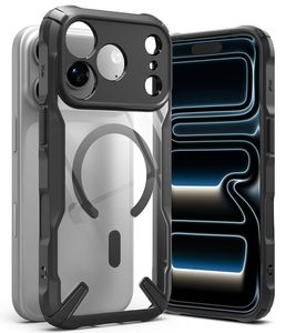 Ringke Fusion X MagSafe Cover til iPhone 18 Pro Max / 17 Pro Max - Sort