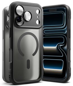 Ringke Fusion Bold MagSafe Cover til iPhone 18 Pro / 17 Pro - Mat Sort