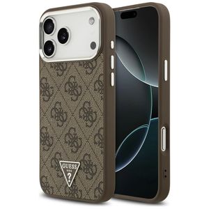 Guess 4G Triangle Logo MagSafe -kuori till iPhone 18 Pro Max/17 Pro Max - Ruskea