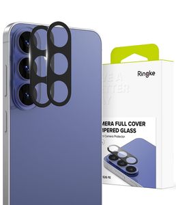 Ringke Camera Full Cover Linsebeskyttelse 2-Pak till Samsung Galaxy S26 FE - Sort