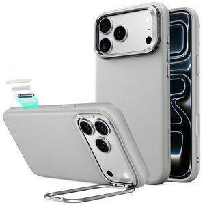 ESR Atelier Kickstand MagSafe -kuori till iPhone 18 Pro/17 Pro - Harmaa
