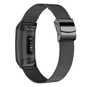 Fitbit Charge 3/Charge 4/SE Klokkereim – Svart