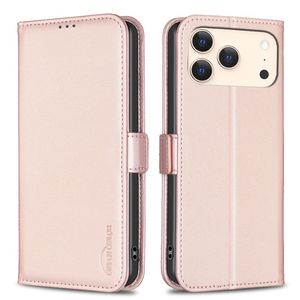 iPhone 18 Pro Max/17 Pro Max Lompakkokotelo magneettisella sulkimella - Vaaleanpunainen