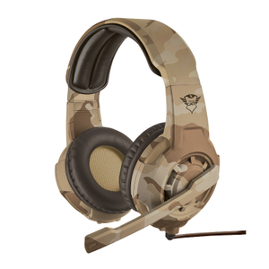 Trust GXT 310D Radius desert camo gaminghovedtelefon - Beige