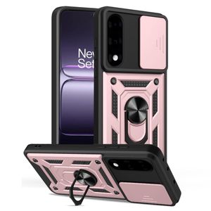 OnePlus Nord 5 5G Skal med Stativ - Roséguld