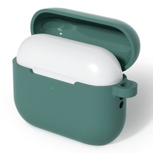 Apple AirPods Pro 3 Silikone Cover i Silikone med Karabinhage - Grøn